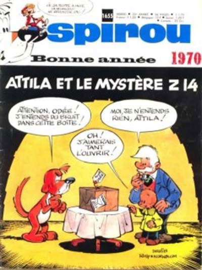 Spirou (Dupuis, 1947 series) #1655 (1 January 1970)