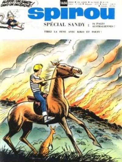 Spirou (Dupuis, 1947 series) #1656 (8 January 1970)