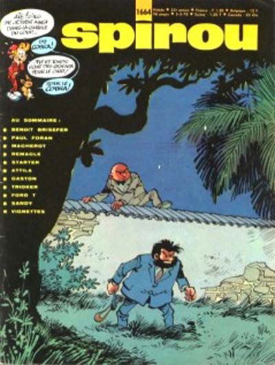 Spirou (Dupuis, 1947 series) #1664 (5 March 1970)
