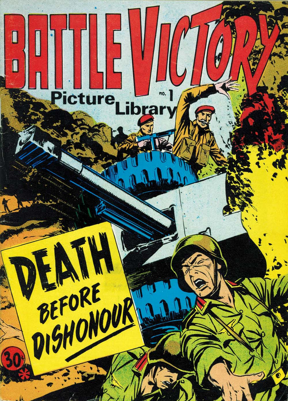 Battle Victory Picture Library (Yaffa/Page, 1974? series) #1 ([December 1974?])