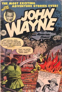 John Wayne Adventure Comics (Toby, 1949 series) #21 July 1953