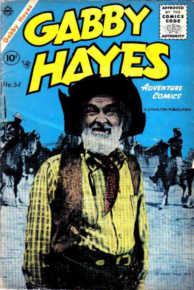 Gabby Hayes (Charlton, 1954 series) #54 June 1954