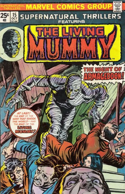 Supernatural Thrillers  #15 (October 1975)