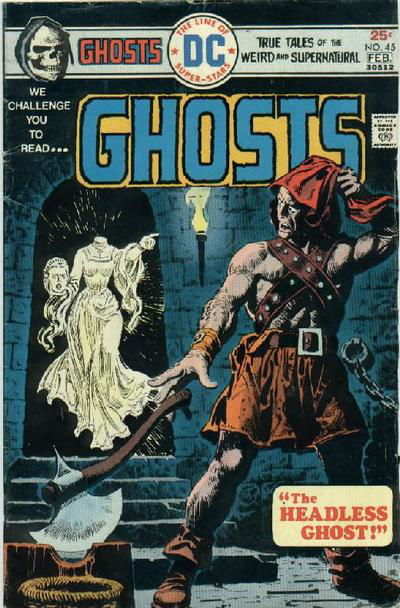 Ghosts (DC, 1971 series) #45 January-February 1976