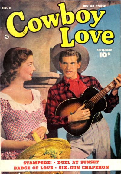 Cowboy Love (Fawcett, 1949 series) #3 (September 1949)