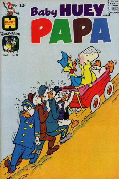 Baby Huey and Papa  #23 (May 1965)