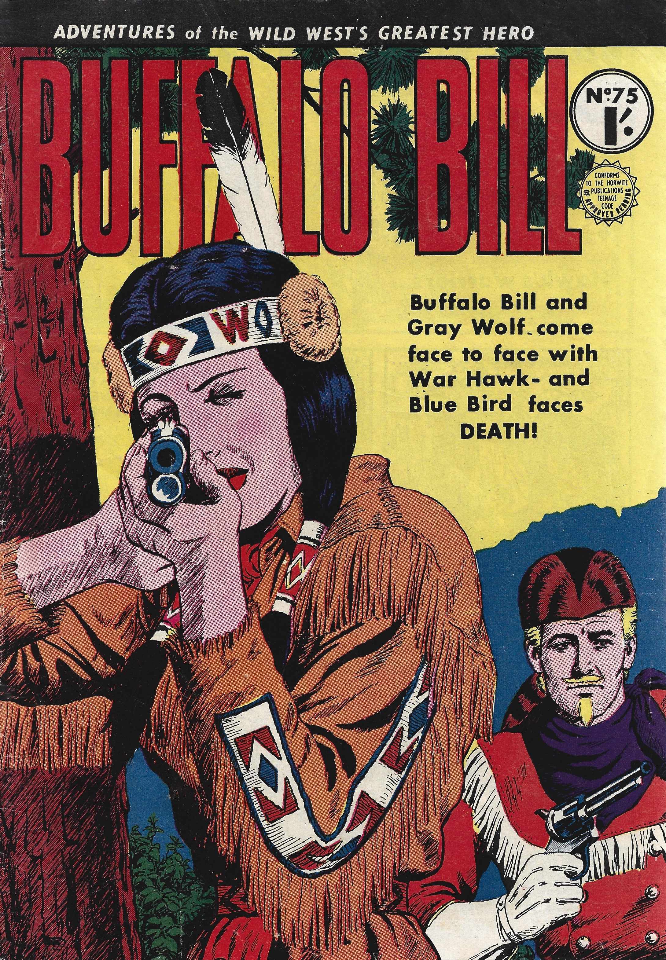 Buffalo Bill (Horwitz, 1955 series) #75 ([July 1957?])