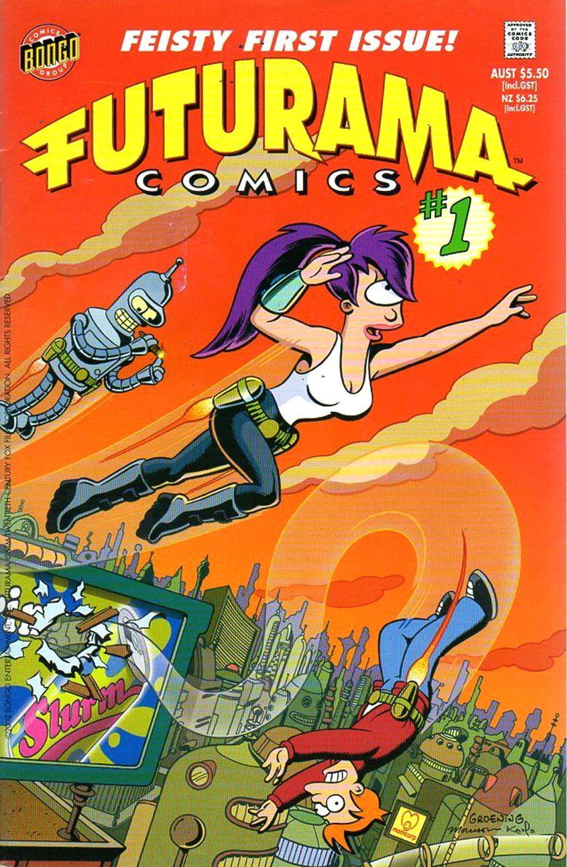 Futurama Comics (Otter Press, 1998? series) #1 ([2002])