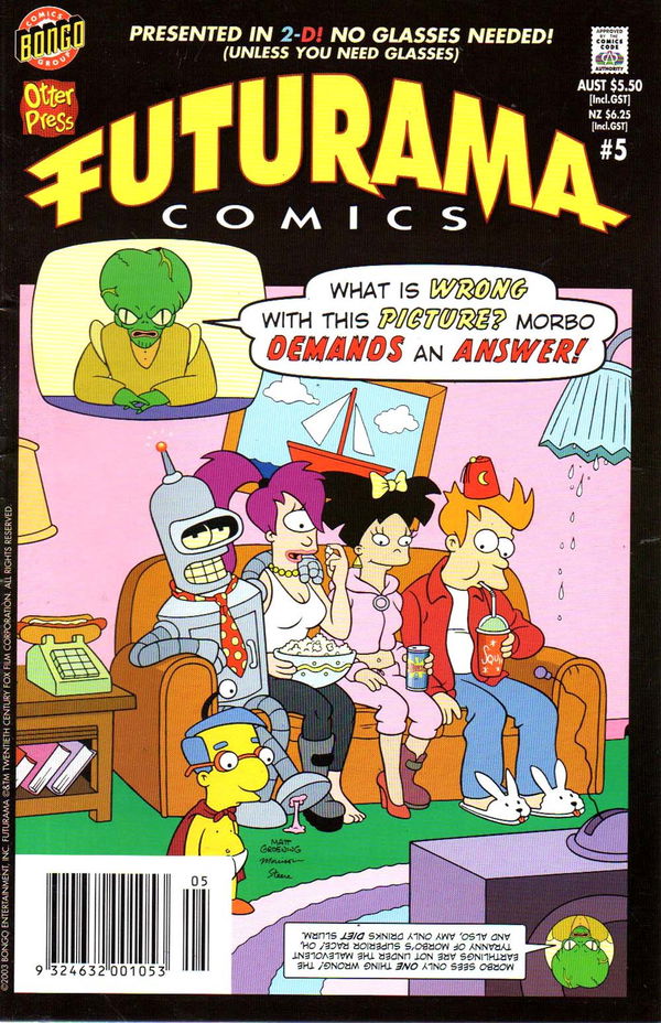 Futurama Comics (Otter Press, 1998? series) #5 (2003)