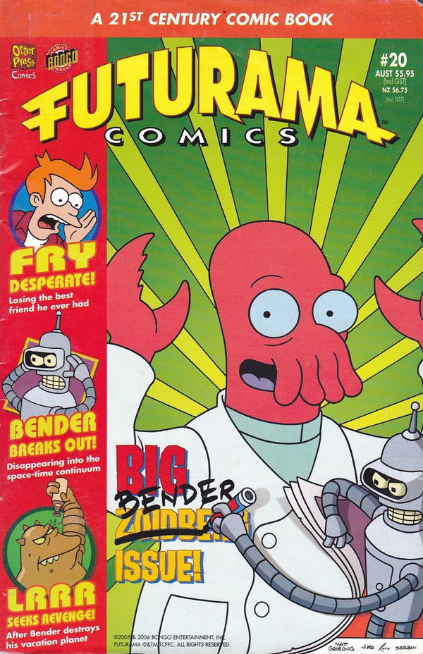 Futurama Comics (Otter Press, 1998? series) #20 (2006)