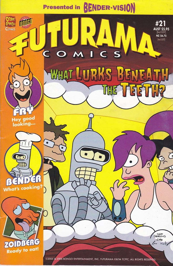 Futurama Comics (Otter Press, 1998? series) #21 ([2006?])