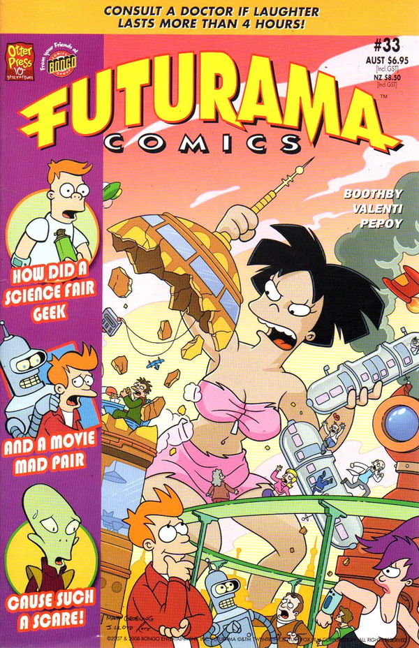 Futurama Comics (Otter Press, 1998? series) #33 (2008)