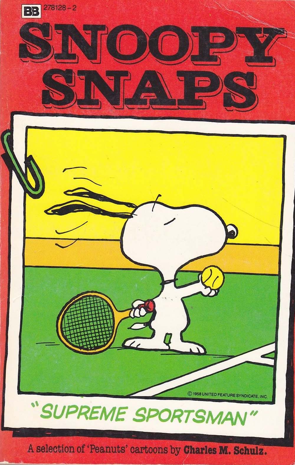 Snoopy Snaps (Budget Books, 1986? series) #2 [278128-2] (1986) — Supreme Sportsman ([1986?])