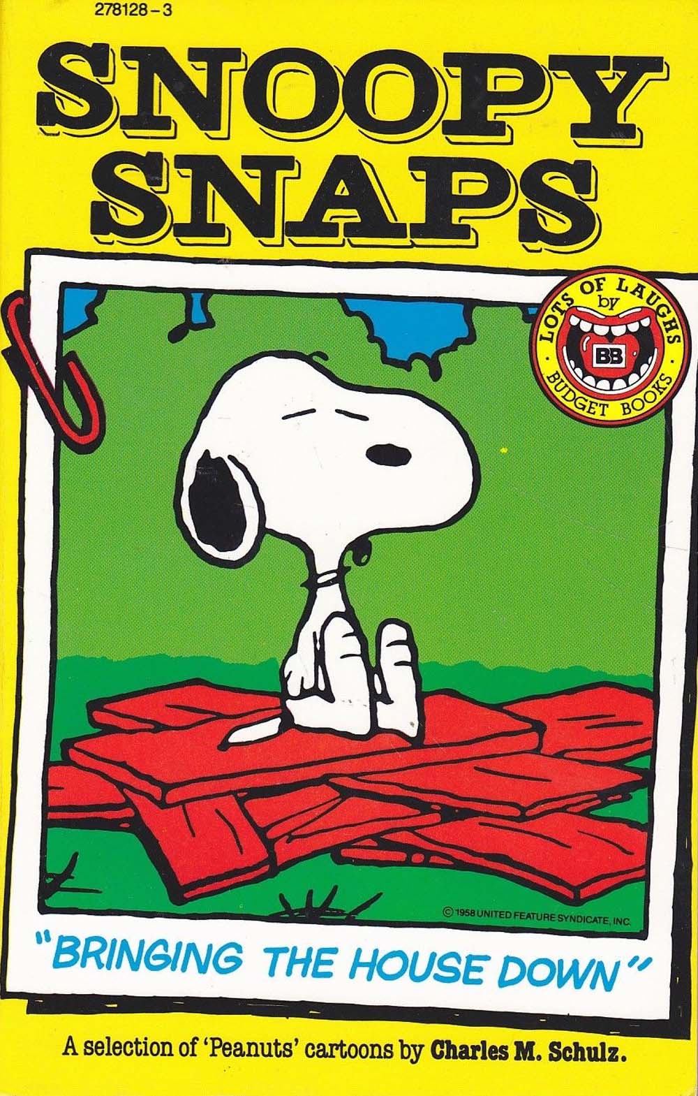 Snoopy Snaps (Budget Books, 1986? series) #3 [278128-3] (1986) — Bringing the House Down ([1986?])