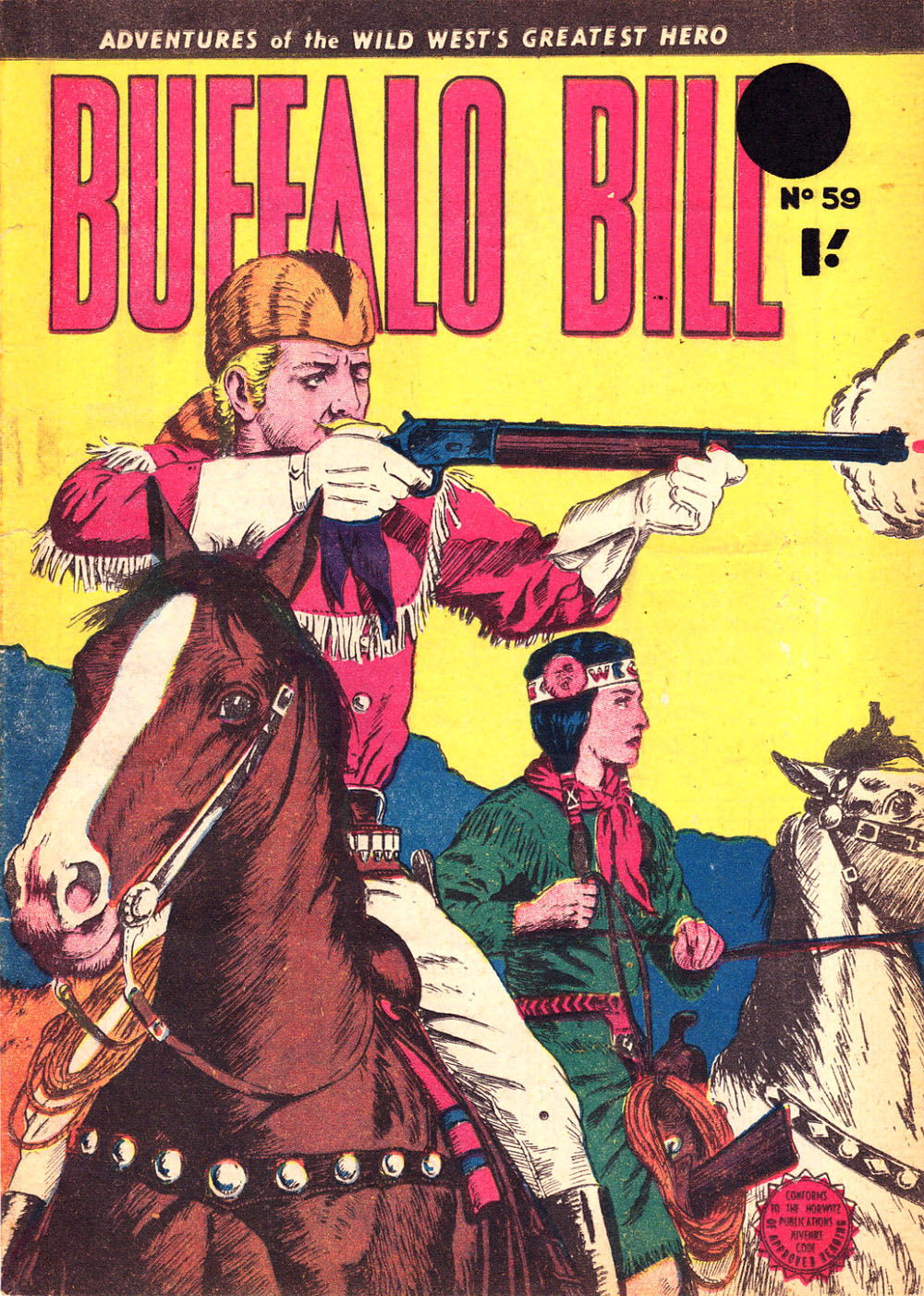 Buffalo Bill (Horwitz, 1955 series) #59 ([March 1956?])