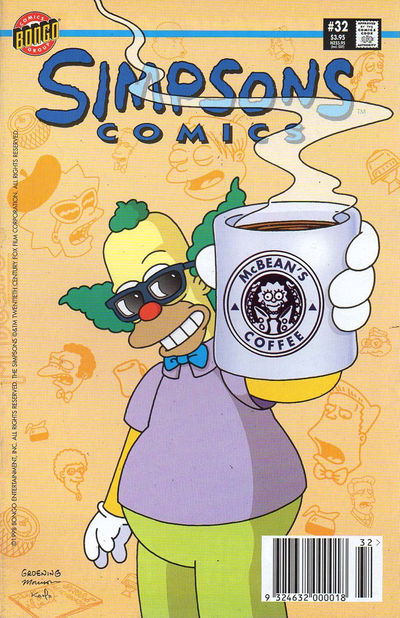 Simpsons Comics (Otter Press, 1998? series) #32 (1998)