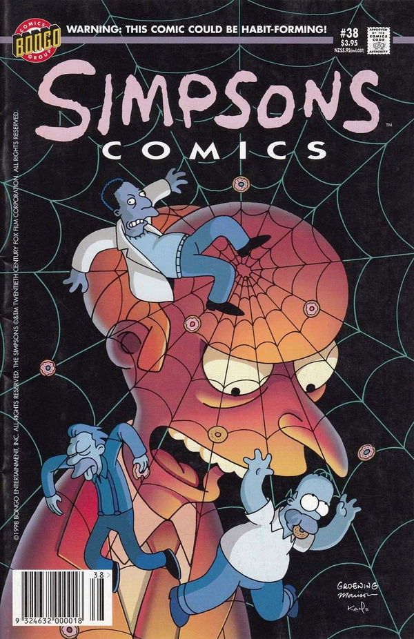 Simpsons Comics (Otter Press, 1998? series) #38 (1998)