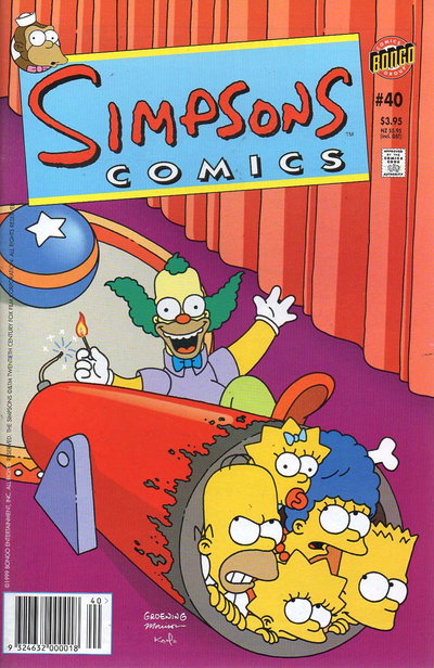 Simpsons Comics  #40 (January 1999)