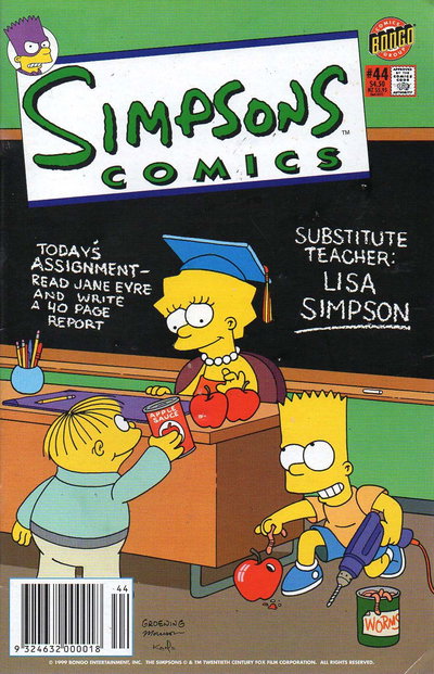 Simpsons Comics  #44 (May 1999)