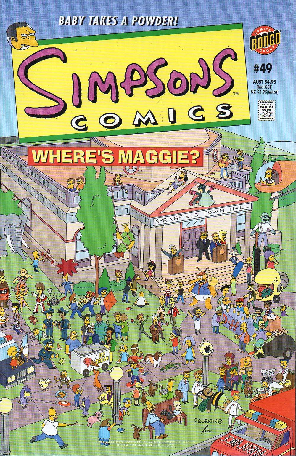 Simpsons Comics (Otter Press, 1998? series) #49 (2000)