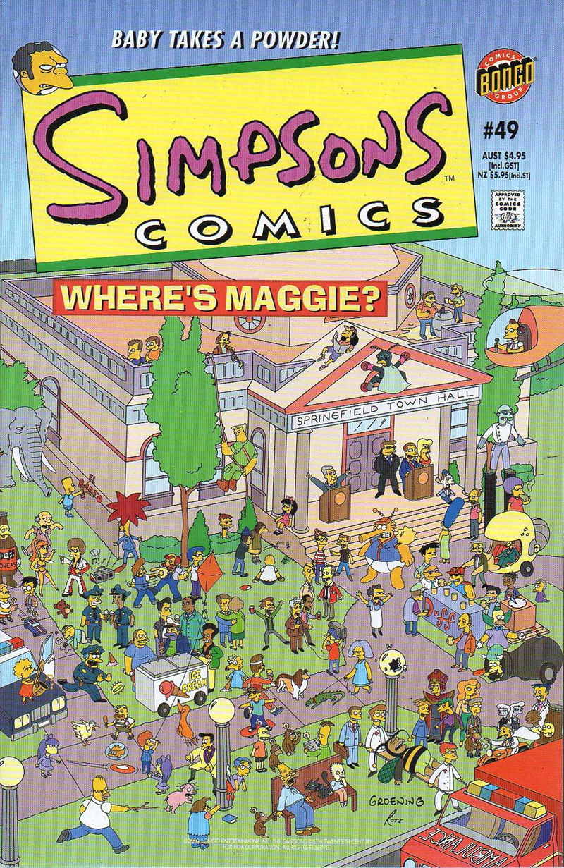 Simpsons Comics (Otter Press, 1998? series) #49 (2000)