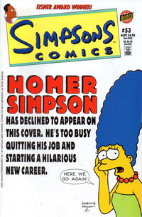 Simpsons Comics (Otter Press, 1998? series) #53