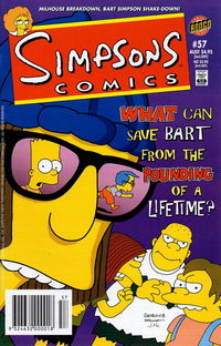 Simpsons Comics (Otter Press, 1998? series) #57 2001