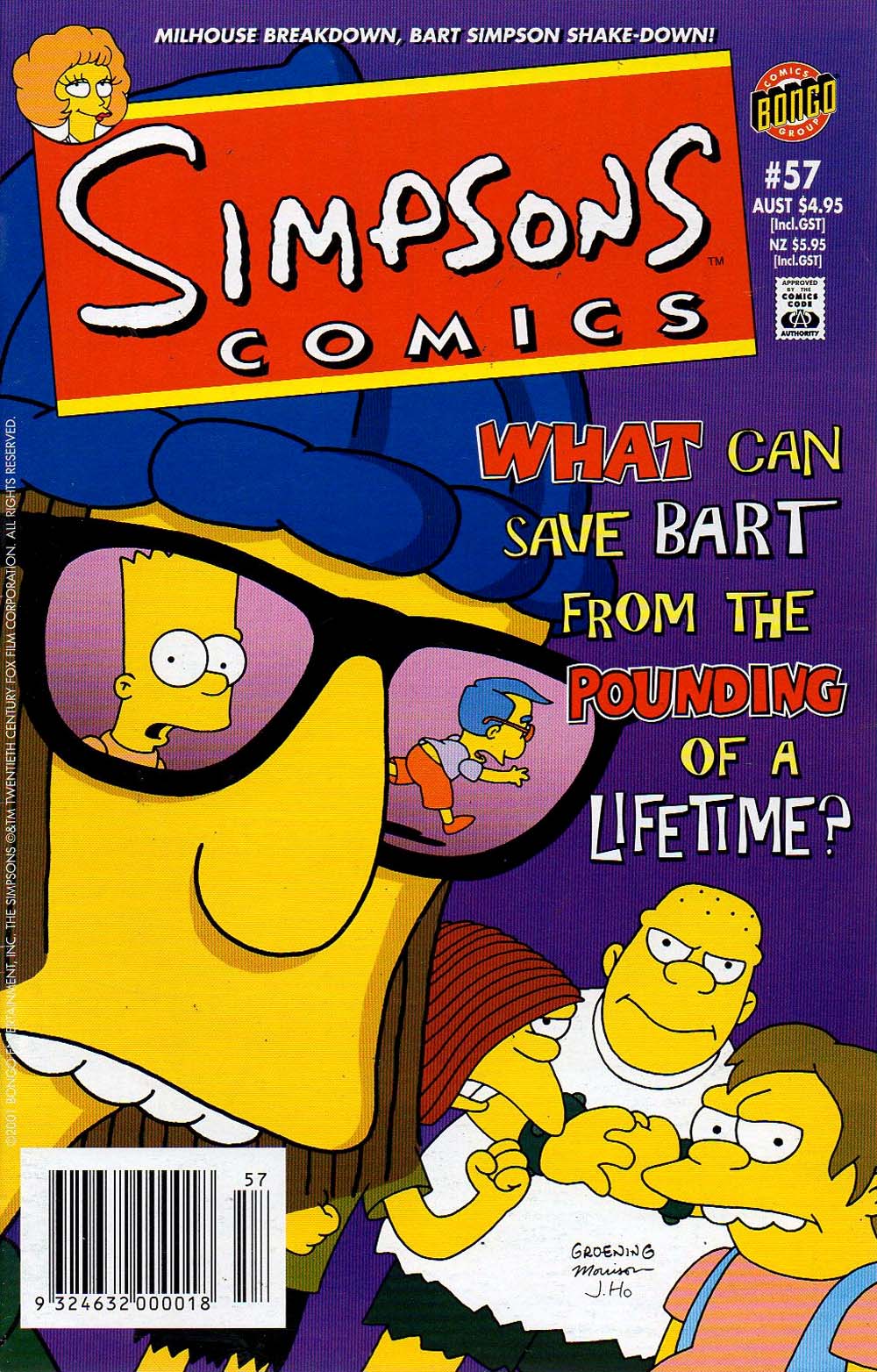Simpsons Comics (Otter Press, 1998? series) #57 (2001)