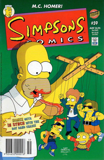 Simpsons Comics (Otter Press, 1998? series) #59 2001