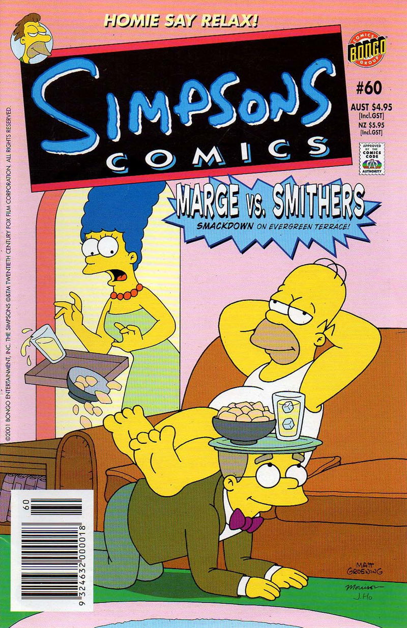 Simpsons Comics (Otter Press, 1998? series) #60 (2001)