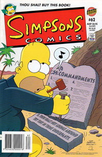 Simpsons Comics (Otter Press, 1998 series)  #62 (2002)