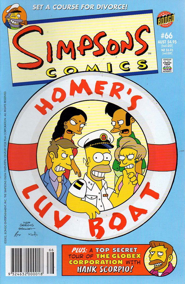 Simpsons Comics (Otter Press, 1998? series) #66 (2002)