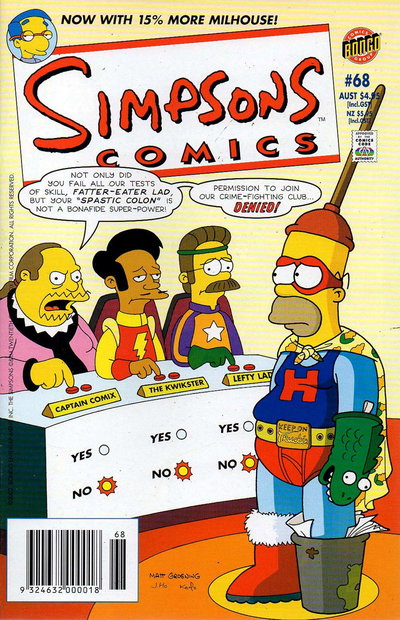 Simpsons Comics  #68 (2002)
