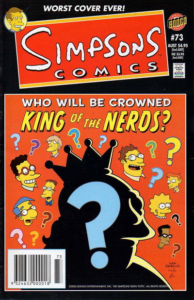 Simpsons Comics (Otter Press, 1998? series) #73 2003