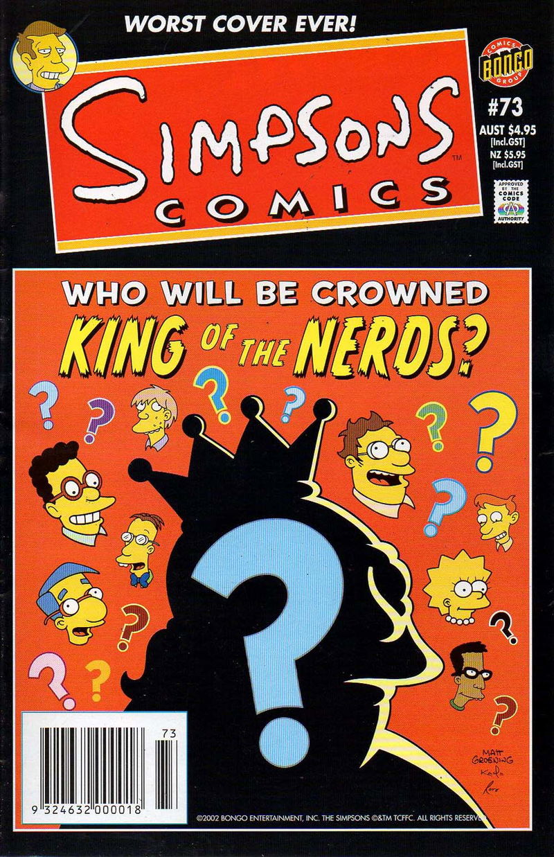 Simpsons Comics (Otter Press, 1998? series) #73 (2003)