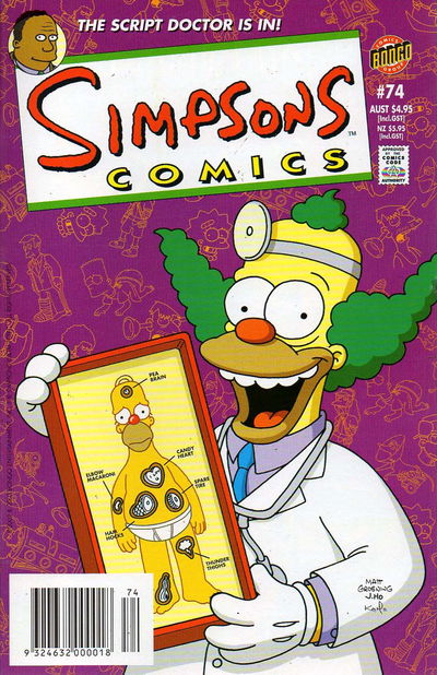 Simpsons Comics (Otter Press, 1998? series) #74 2003