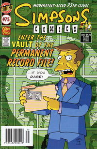 Simpsons Comics (Otter Press, 1998? series) #75 2003