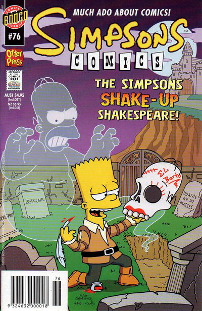 Simpsons Comics (Otter Press, 1998? series) #76 2003