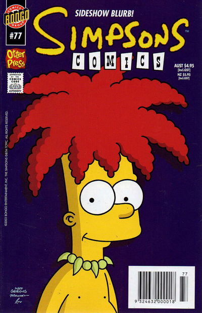 Simpsons Comics (Otter Press, 1998? series) #77 2003