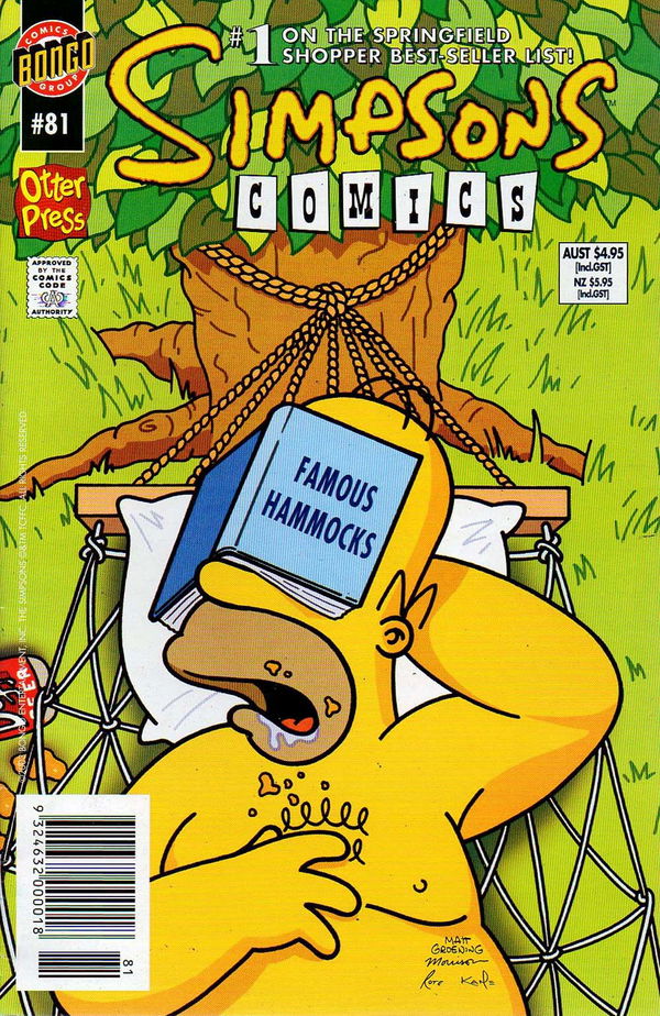 Simpsons Comics (Otter Press, 1998? series) #81 (2003)