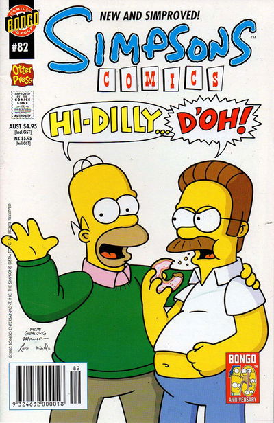 Simpsons Comics (Otter Press, 1998? series) #82 2003