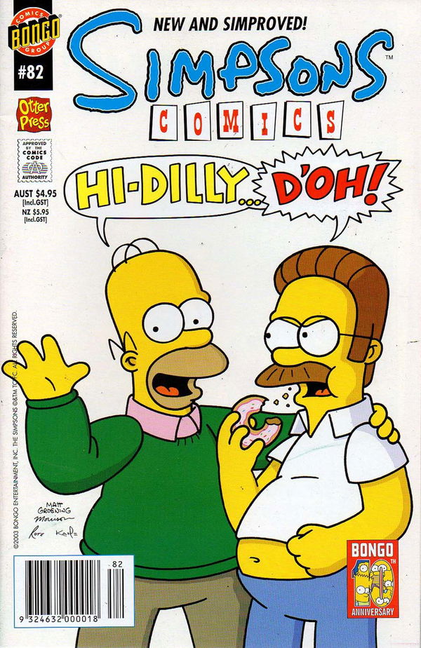 Simpsons Comics (Otter Press, 1998? series) #82 (2003)