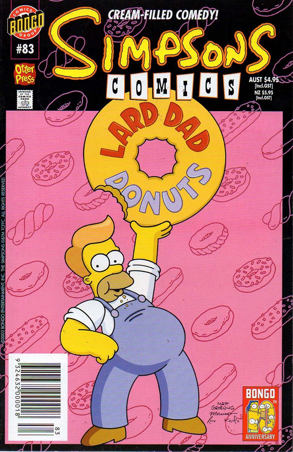 Simpsons Comics (Otter Press, 1998? series) #83 (2003)