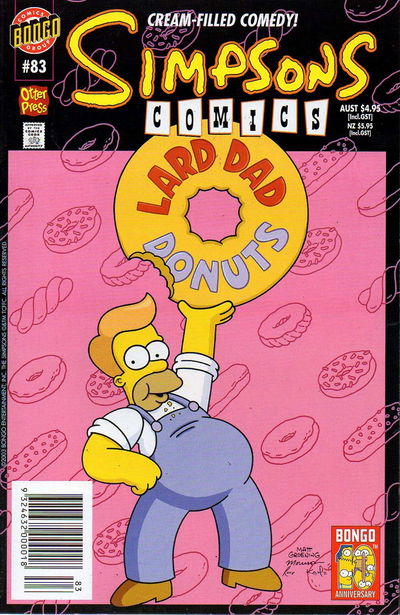 Simpsons Comics (Otter Press, 1998? series) #83 2003