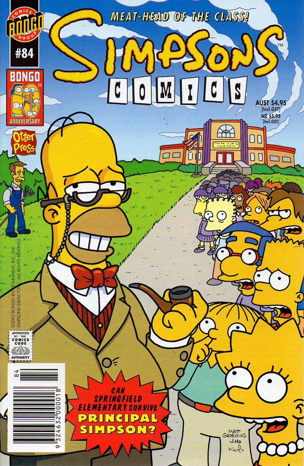 Simpsons Comics (Otter Press, 1998? series) #84 (2003)