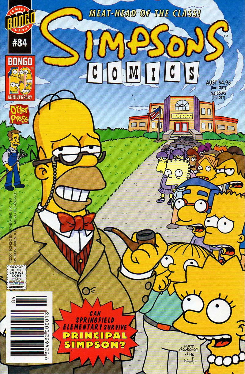 Simpsons Comics (Otter Press, 1998? series) #84 (2003)