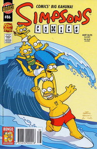 Simpsons Comics (Otter Press, 1998 series)  #86 (2004)