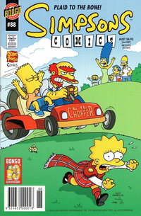 Simpsons Comics (Otter Press, 1998 series)  #88 (December 2002)