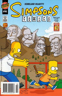 Simpsons Comics (Otter Press, 1998 series)  #90 (2004)