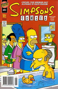 Simpsons Comics (Otter Press, 1998 series)  #91 (2004)